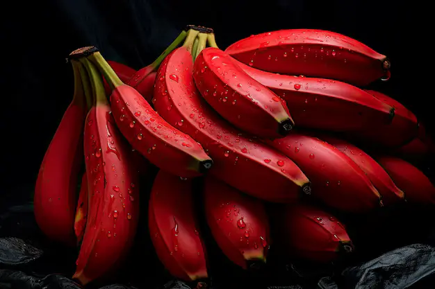 Health Benefits of Red Bananas